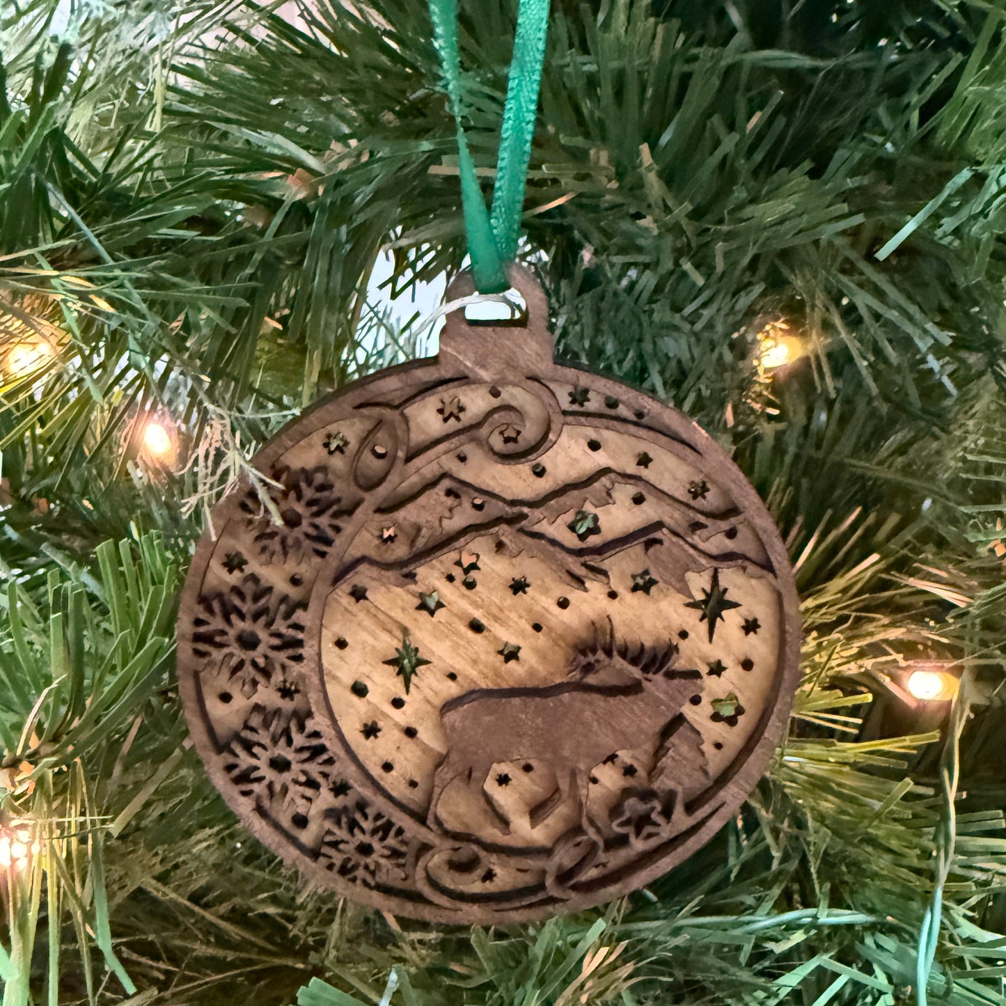 Winter In The Forest Ornament Collection