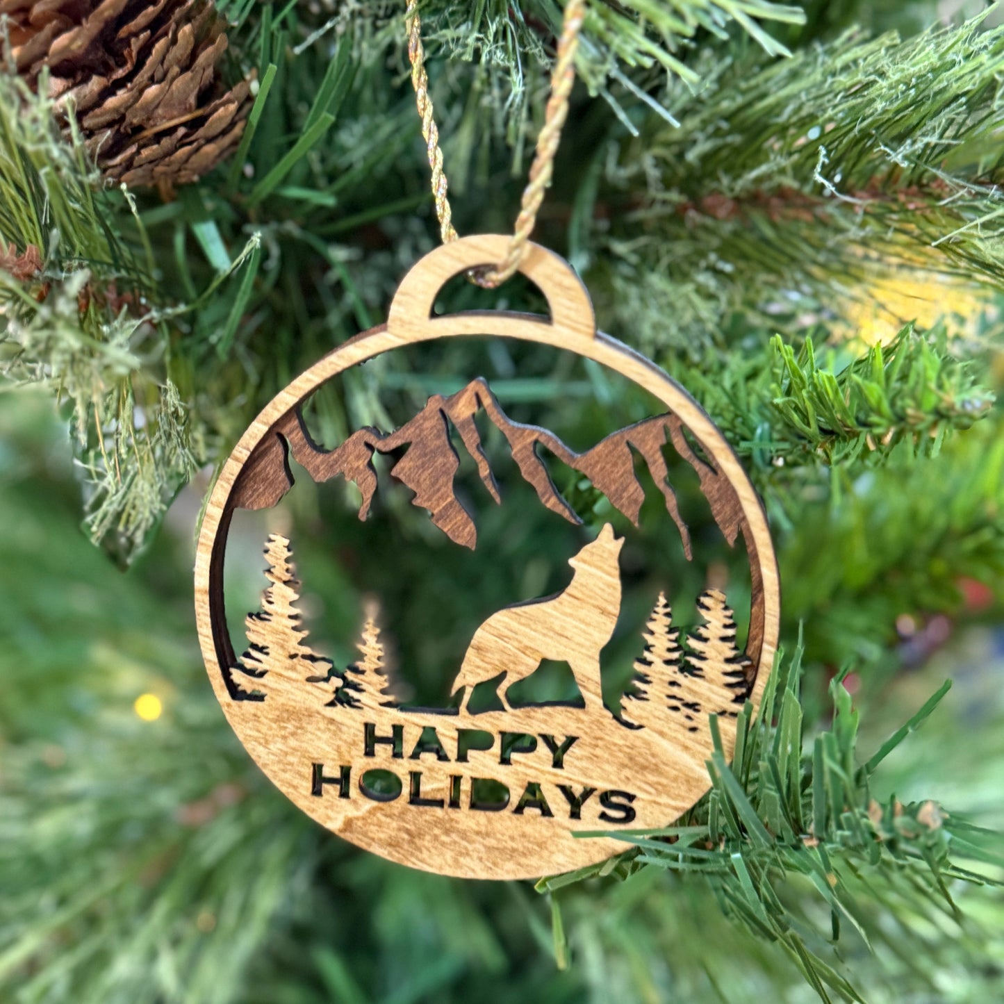 Wildlife Woodland Christmas Ornaments