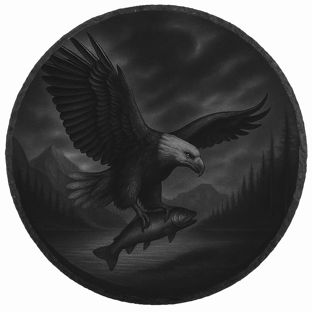 Eagle Fishing Hot Plate / Charcuterie Board