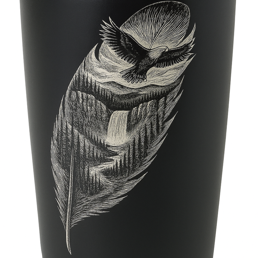Eagle Feather 20 oz. Tumbler