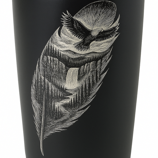 Eagle Feather 20 oz. Tumbler
