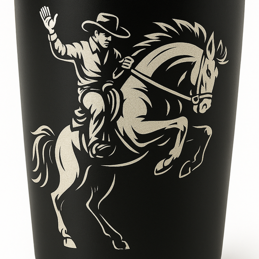 Bucking Bronco 20 oz. Tumbler