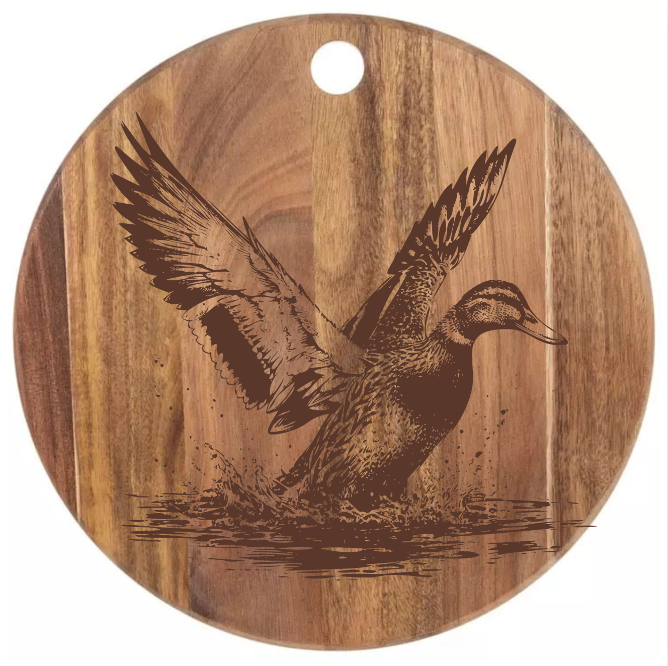 Mallard Duck Takes Flight Design