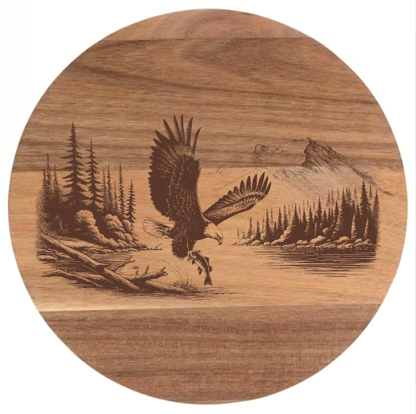 Eagle Catching Lunch Design
