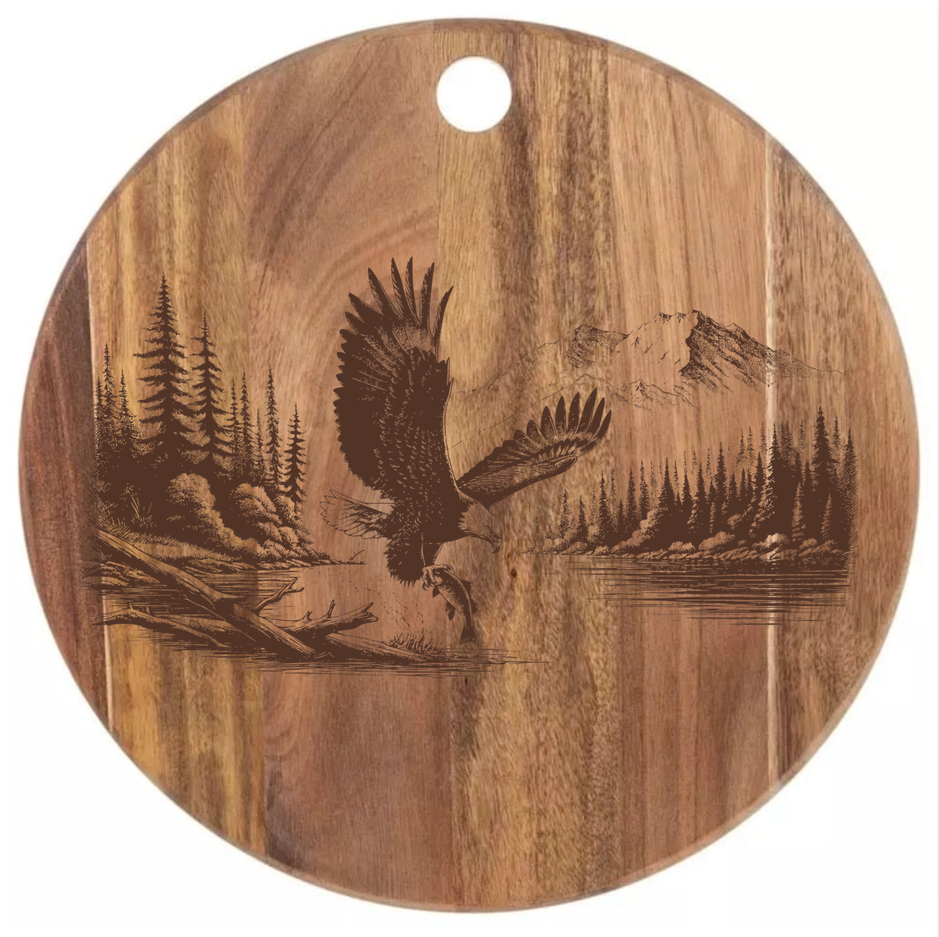 Eagle Catching Lunch Design