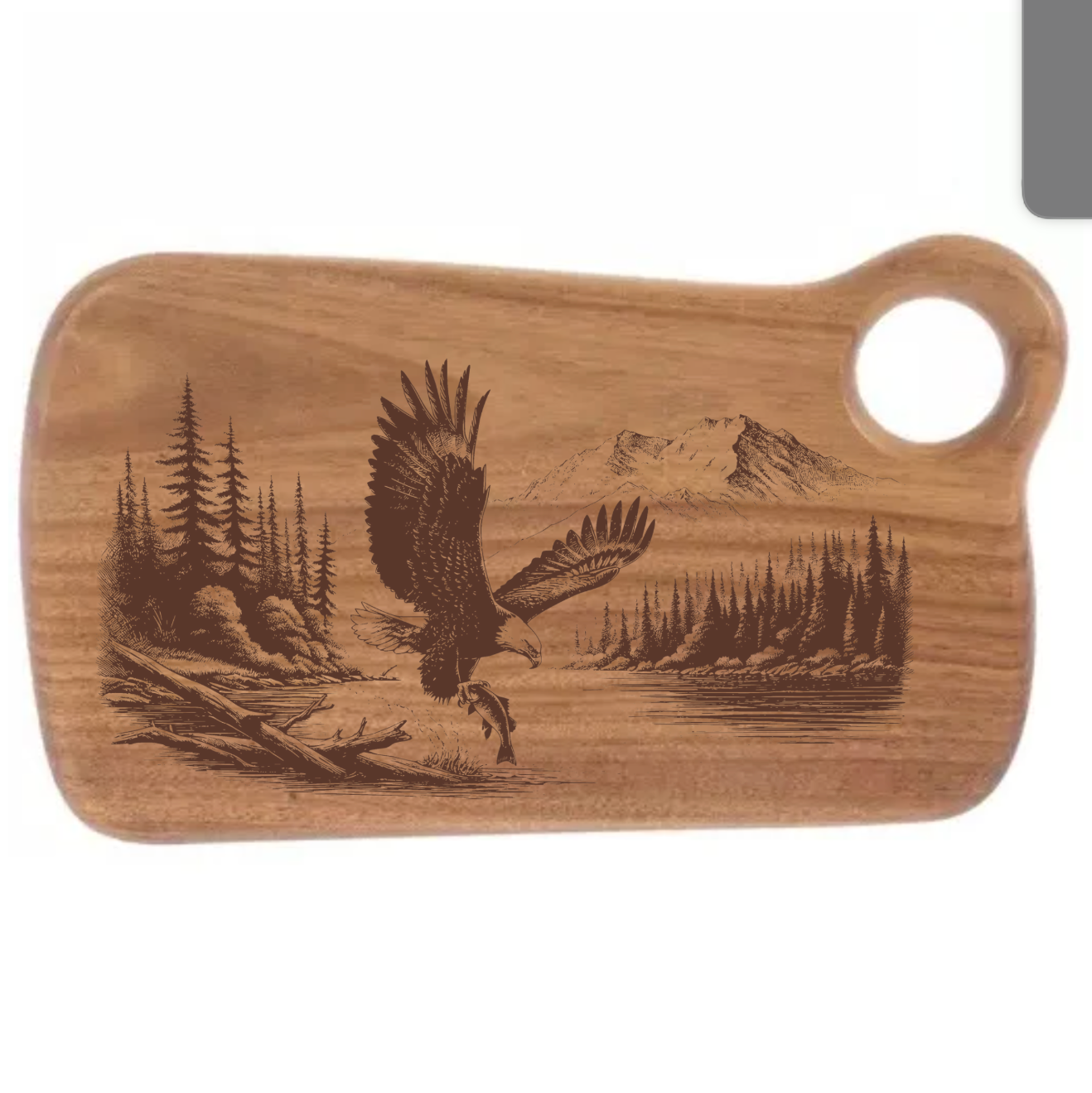 Eagle Catching Lunch Design