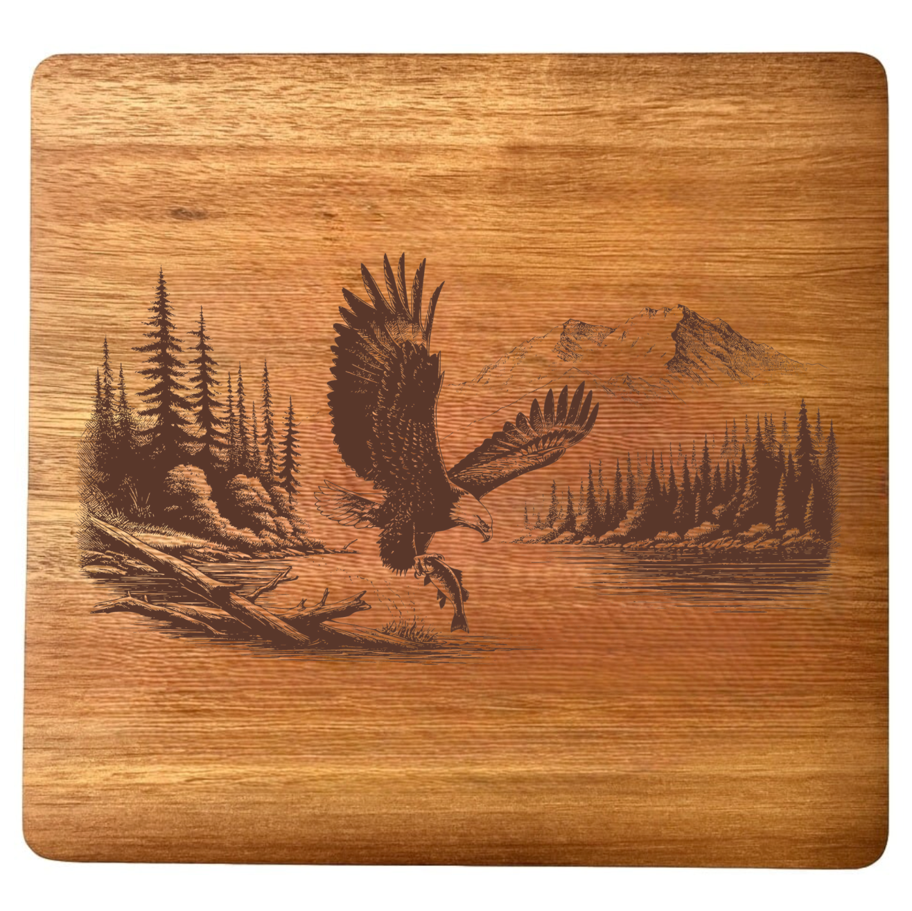 Eagle Catching Lunch Design