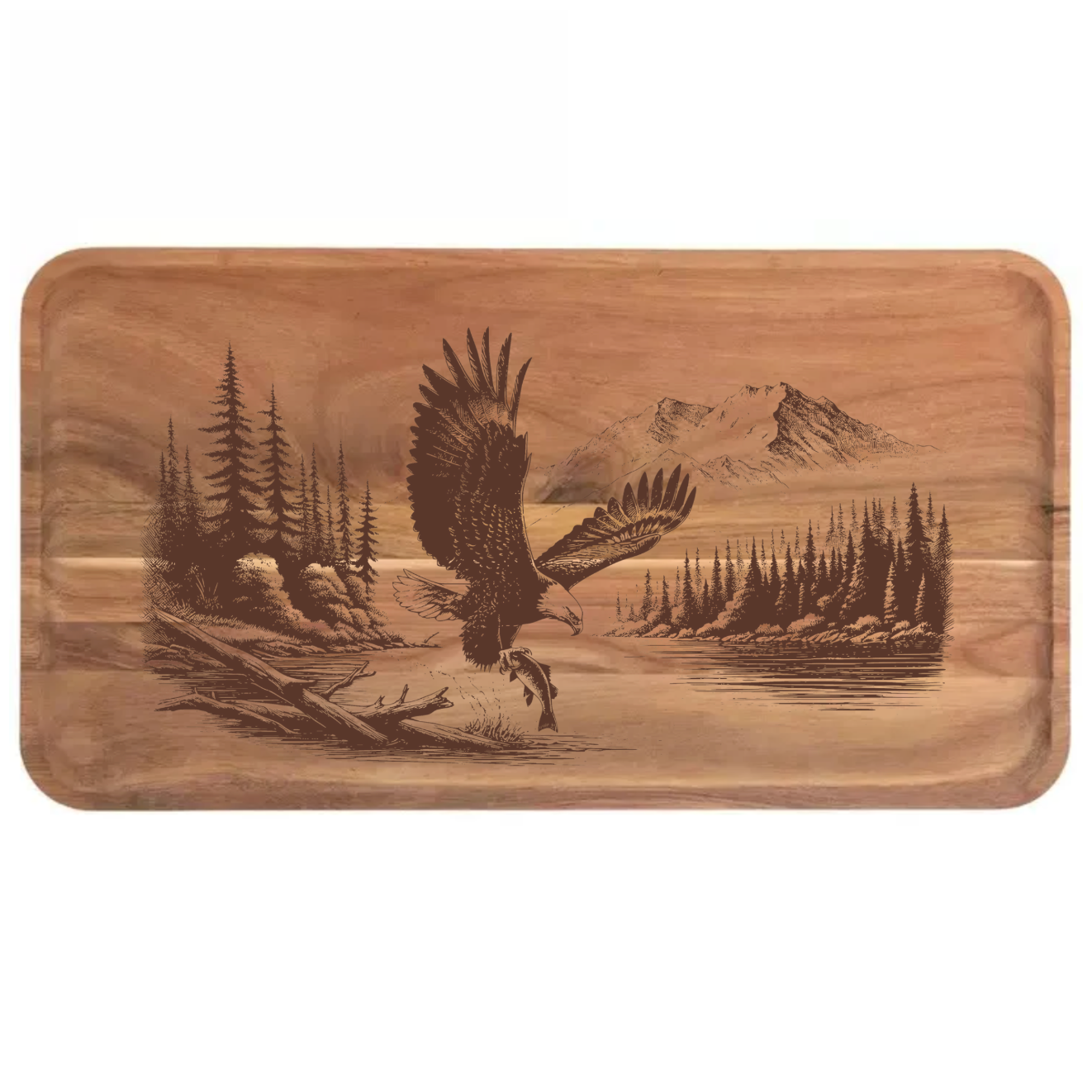 Eagle Catching Lunch Design