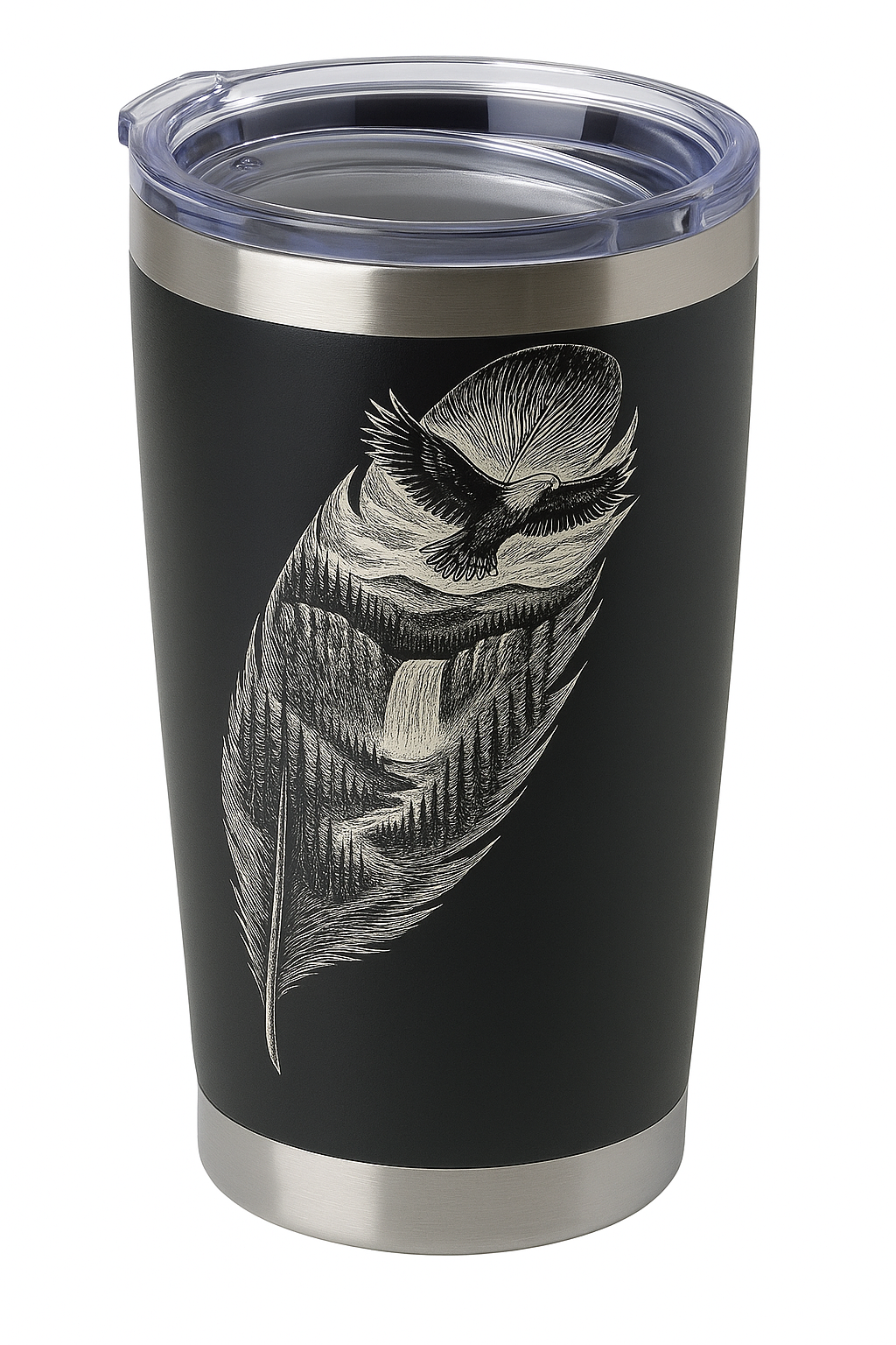 Eagle Feather 20 oz. Tumbler