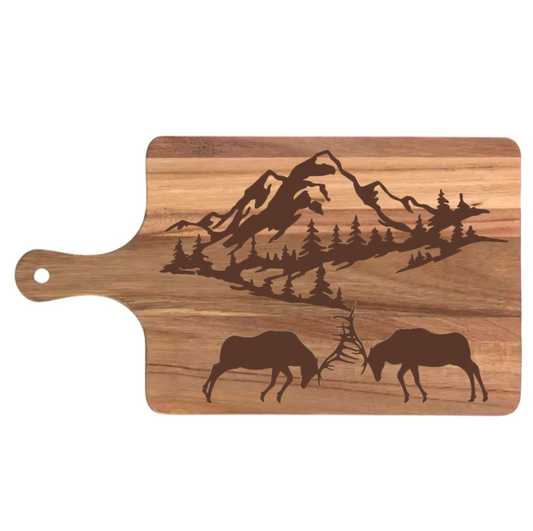 Elk Fighting Design