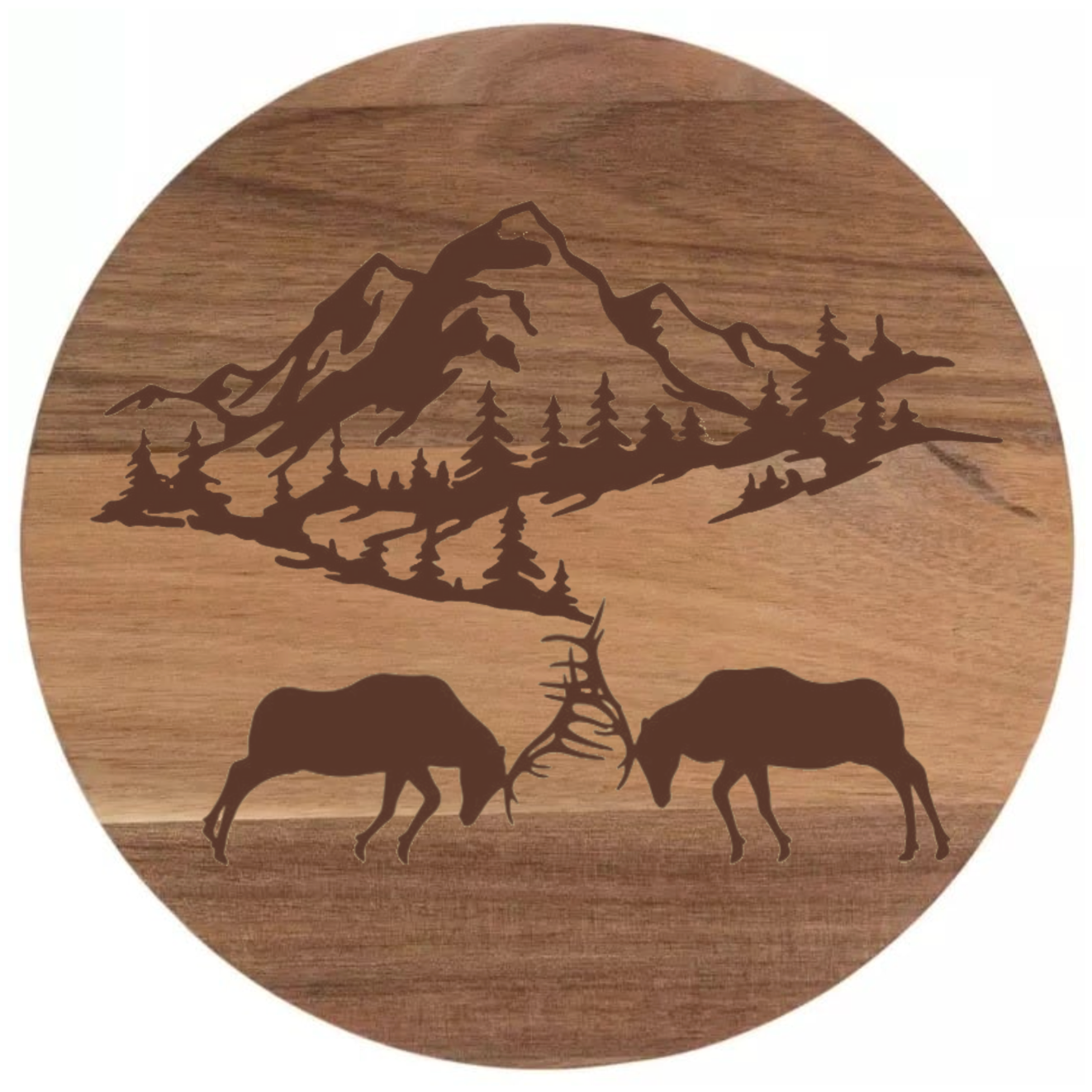 Elk Fighting Design
