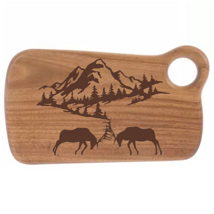 Elk Fighting Design