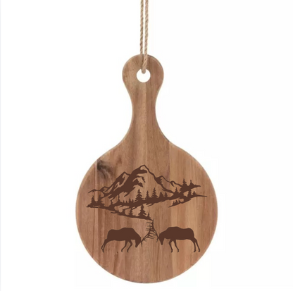 Elk Fighting Design