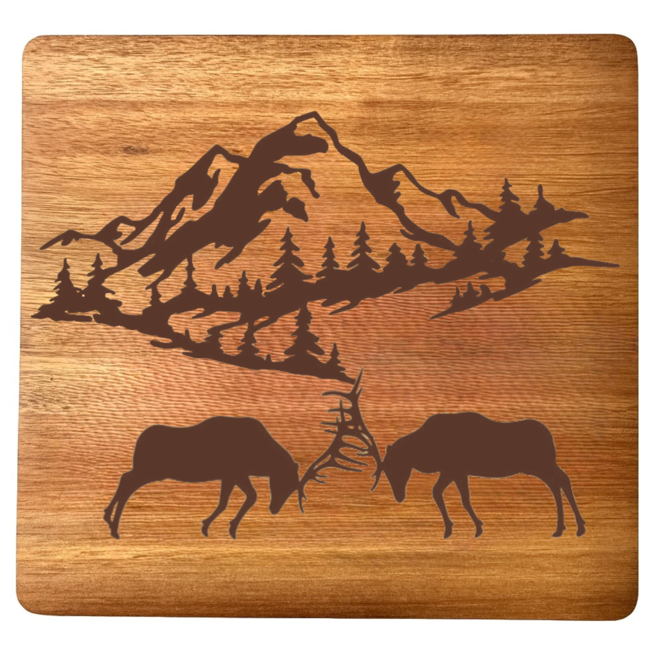 Elk Fighting Design