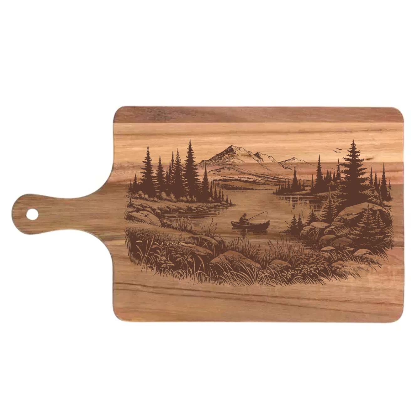 Fisherman on the Lake Design