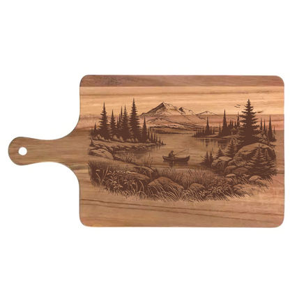Fisherman on the Lake Design