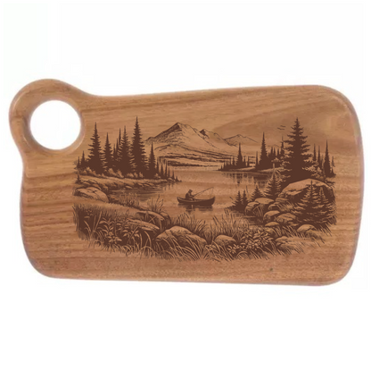 Fisherman on the Lake Design