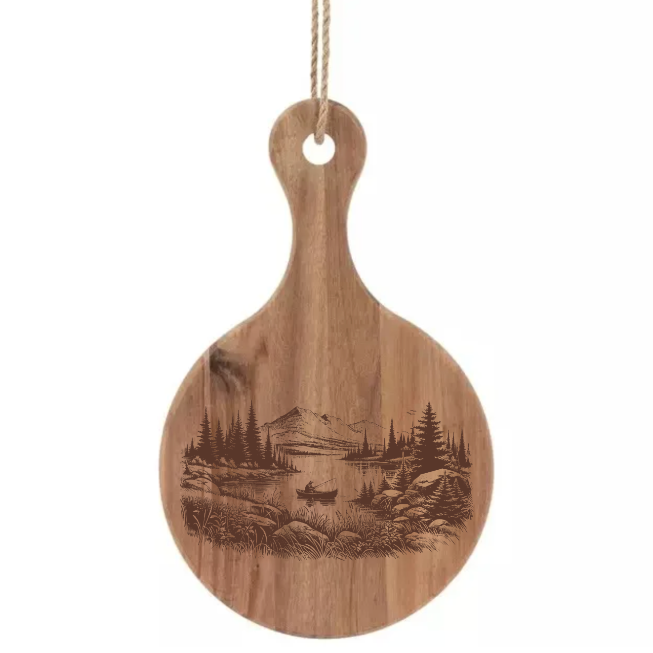 Fisherman on the Lake Design