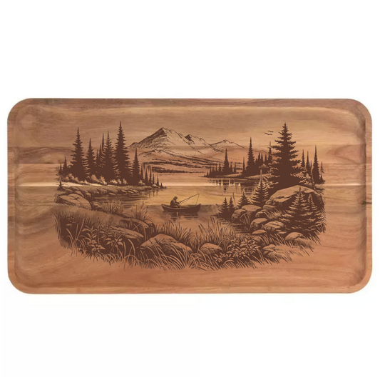 Fisherman on the Lake Design