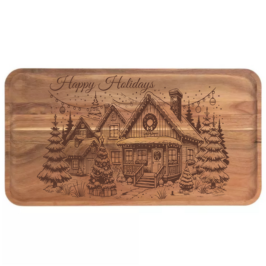 Happy Holidays Winter Street Design