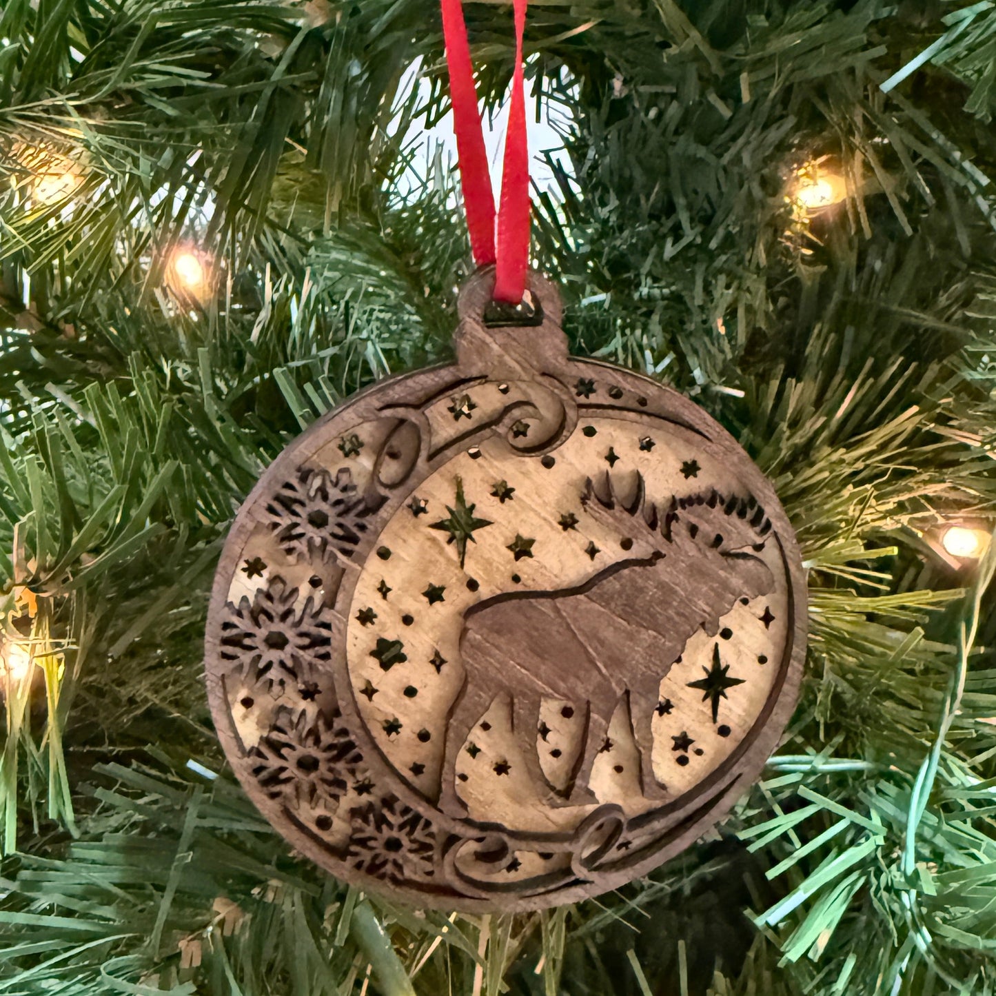 Winter In The Forest Ornament Collection