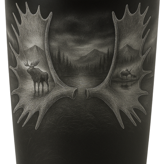 Moose Antler 20 oz. Tumbler