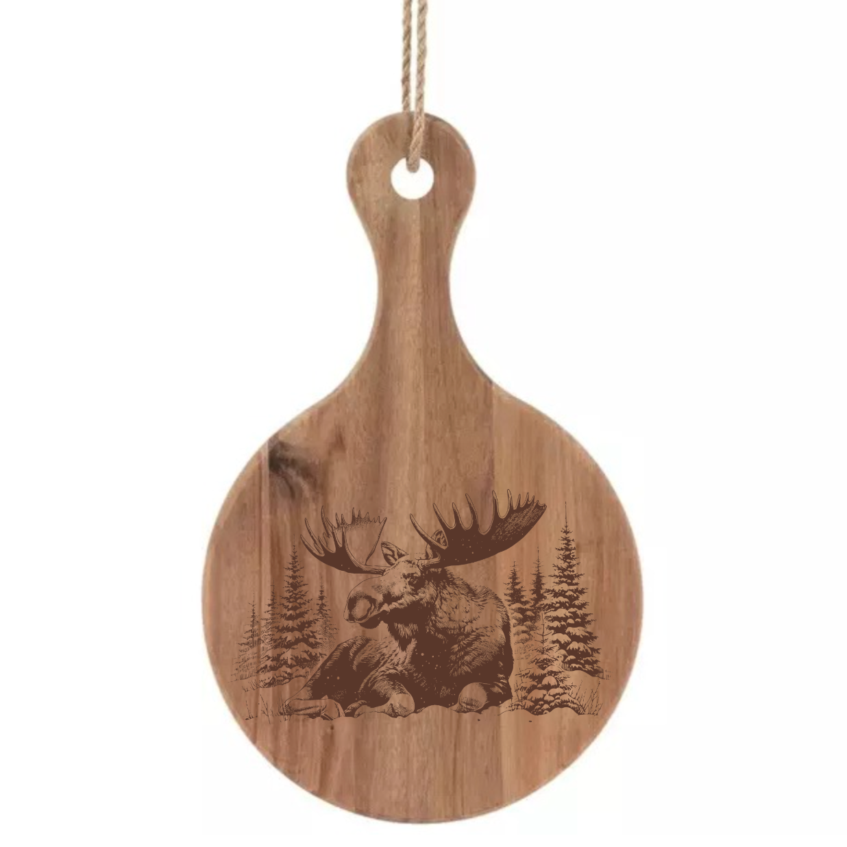 Moose in the Snow Design