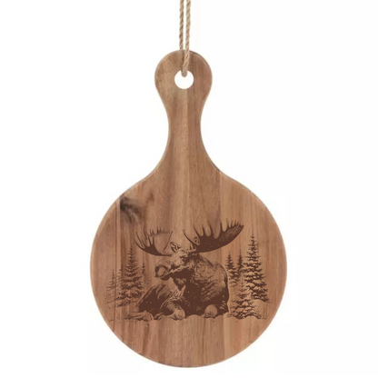 Moose in the Snow Design