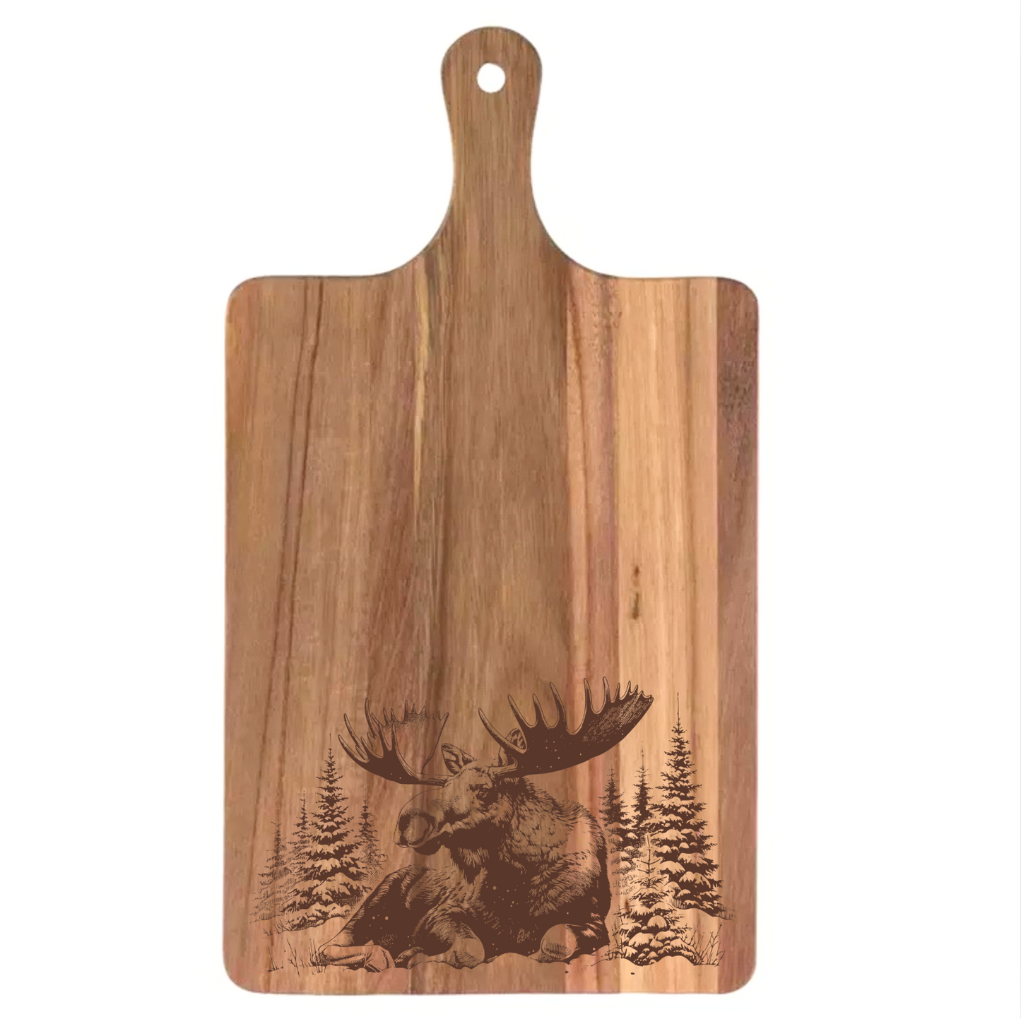 Moose in the Snow Design