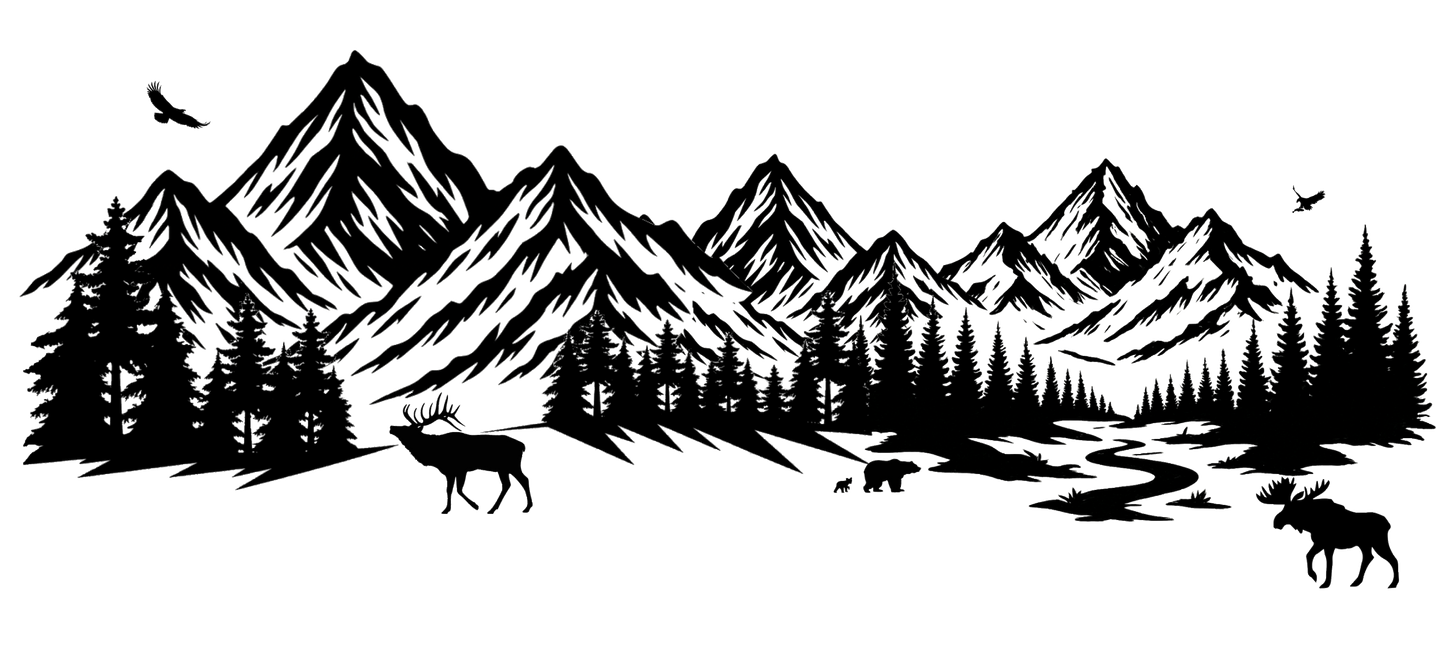 Mountain Wilderness Panoramic Design