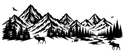 Mountain Wilderness Panoramic Design