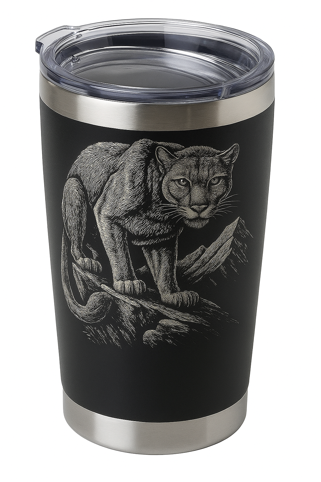 Mountain Lion 20 oz. Tumbler