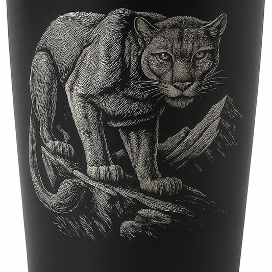 Mountain Lion 20 oz. Tumbler