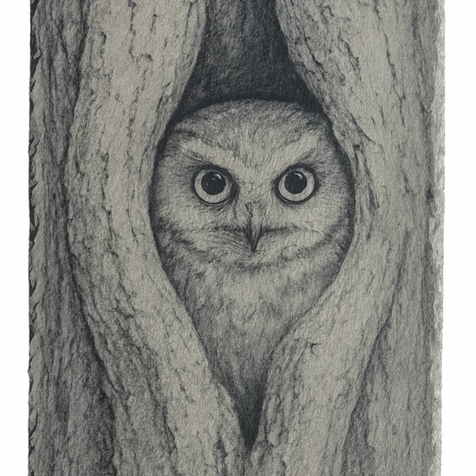 Owl Hot Plate / Charcuterie Board