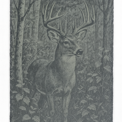 Whitetail Deer Hot Plate / Charcuterie Board
