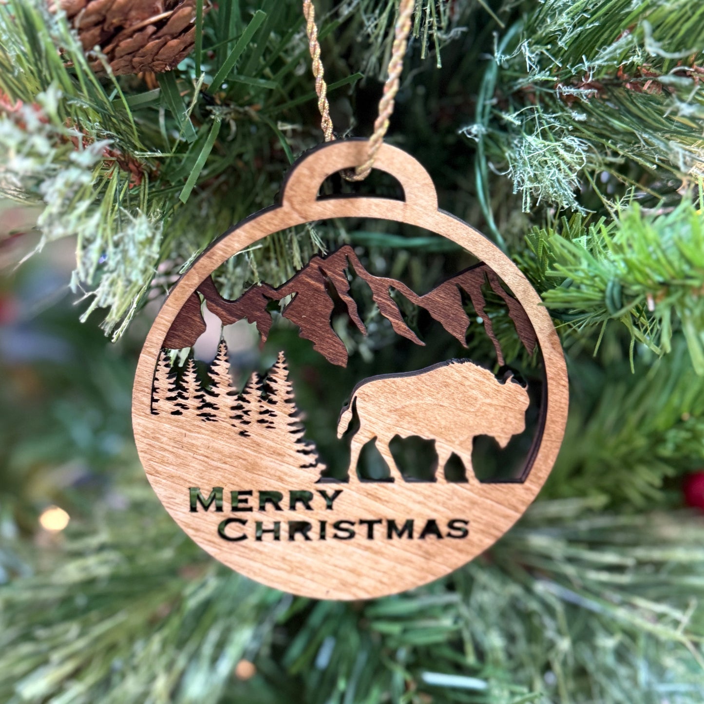 Wildlife Woodland Christmas Ornaments